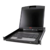 APC 19-inch Rack LCD Console with Keyboard and Mouse