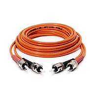 APC 1m Fibre Optic Cable SC to SC 6 Mulitmode Duplex 62.5/125 (Orange PVC)