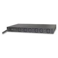 APC Rack Power Distribution Unit Basic 1U 22KW 230V 6 x C19 8ft