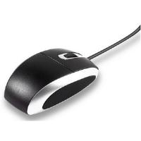 Acco Kensington ValuOptical Wired Travel Mouse (Black/Silver)