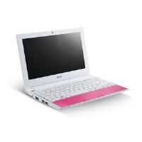Acer Aspire One Happy-N55DQpp Netbook Atom (N550) 1.5 GHz 1 GB 250 GB 10.1 inch CineCrystal LED LCD LAN WLAN Bluetooth Webcam Windows 7 Starter 32-bit UMA Graphics (Candy Pink)
