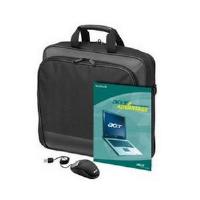 Acer 15.6 inch Platinum Notebook Accessory Bundle:International Travelers and Accidental Damage Collect and Return Warranty + Acer Traveler 15.6 inch Case + Black Wireless Optical Mouse + Nano Dongle