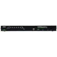 Aten CS1708i 8-Port PS/ 2-USB KVM over IP Switch With 1 Local/ Remote User Access (Black)