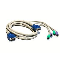 Avocent SwitchView Serial KVM Cable Kit PS/ 2 keyboard PS/ 2 mouse and VGA (6ft/ 1.83m)