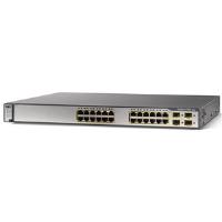 Cisco Catalyst 3750G-24TS Switch 24 Ethernet 10/100/1000 Ports 4 SFP-based Gigabit Ethernet Ports IP Base