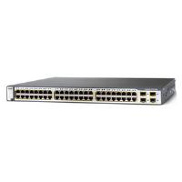 Cisco Catalyst 3750-48PS 48 Ethernet 10/100 Ports with IEEE 802.3af and Cisco Prestandard PoE 4 SFP-based Gigabit Ethernet Ports IP Services