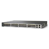 Cisco Catalyst 3750V2-48PS Network Switch 48 Ethernet 10/ 100 Ports 4 SFP-based Gigabit Ethernet Ports PoE 370W IP Base