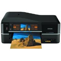 Epson Stylus PX800FW A4 USB Inkjet Printer Colour (A4) All-in-One (Print/ Photo Print/ Copy/ Scan/ Fax) 5760x1440dpi 40ppm (Mono) 40ppm (Colour) 140 Sheets ADF