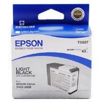 Epson T5807 Ink Cartridge - 80ml (Light Black) for Epson Stylus Pro 3800