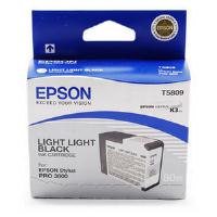 Epson T5809 Ink Cartridge - 80ml (Light Light Black) for Epson Stylus Pro 3800