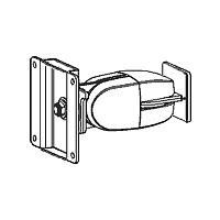 Ergotron 100 Series Wall Mount Double Pivot with Portrait/ Landscape (Black/ Grey)
